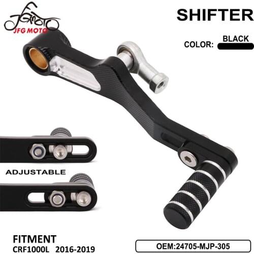 Motorcycle Adjustable Folding Gear Shifter Pedal Lever For Honda CRF1000L CRF 1000L 1000 L 2016-2019 2017 2018 Off-road Bike