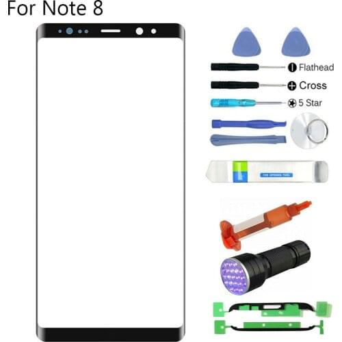Touch Screen Outer Glass Lens for Samsung Galaxy Note 8/9/10/10 Plus Glue Tools