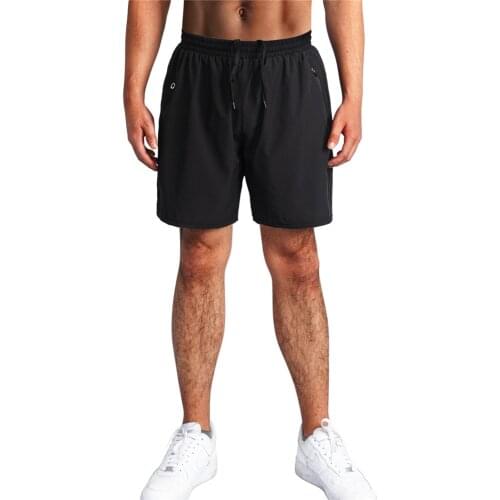 Sport Shorts Men Running Quick Dry Breathable Gym Fitness Workout Pants Both Side Pocket Running Jogging Athletic Short Pant Men