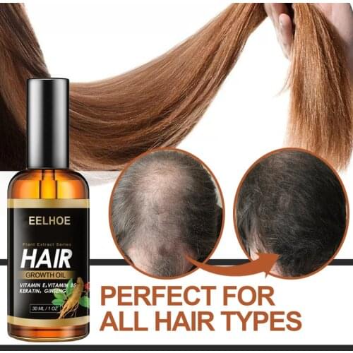 30ml Hair Growth Serum Fast Growing Hair Oil Head Care Moroccan Hair Growth Serum Deep Nourishing Repair Damaged Hair TSLM2