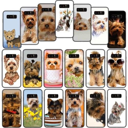 Terrier Dog Puppy Soft Cover Case for Samsung Galaxy Note 8 9 A01 A60 M10 M20 M30 M40 M30S S8 S9 Plus