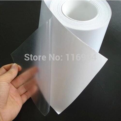 8"x60" (20CM X 150CM) Universal Clear Door Sill or Door Edge Paint Protection Vinyl Film Sheet