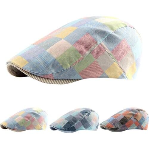 Vintage Herringbone Octagon Cap Women Men Berets Gatsby Flat Hat Printed Outdoor MenS Casual Newsboy Hats casquette femme