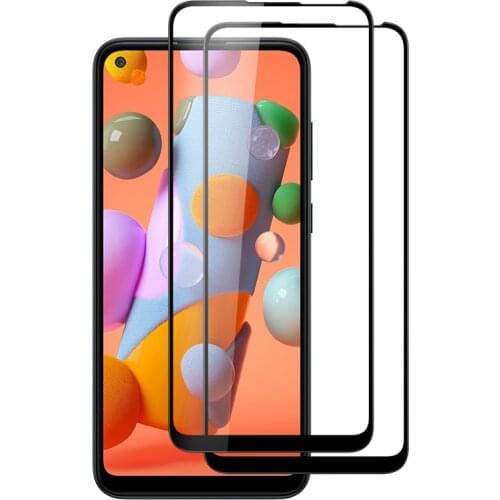 9D Protective Glass for Samsung Galaxy A11 A21 Sensitive Smooth Screen Protector for Galaxy A11 A21 Premium Phone Tempered Glass