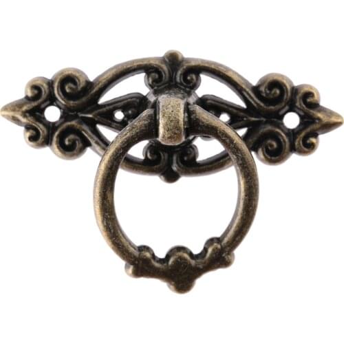 1x 65*25mm Vintage Pull Handle Kitchen Drawer Cabinet Door Handle Furniture Knobs Hardware Cupboard Handles