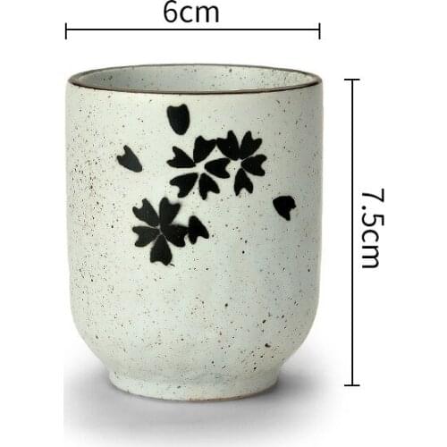200ml Japanese Tea Cups 230ML Porcelain Water Tea Cup Household Espresso Coffee Mug Ceramic Latte Cups Teacup Stone