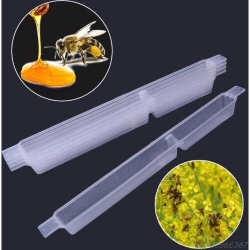 5pcs Bee Feeder Beekeeping Plastic 0.6kg Beekeeper Tools Supplies High Intensity O02 20 Dropshipping