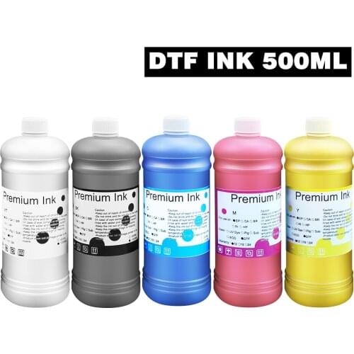 500ML DTF INK For Direct Printer Film Heat Transfer For PET Film Hot Melt Powder Transfer Film