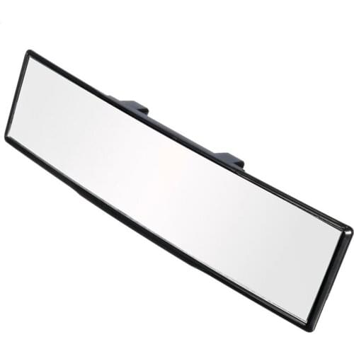 Auto 300Mm Car Rear Mirror Wide-Angle Rearview Mirror Auto Wide Convex Curve Interior Clip On Rear View Mirror