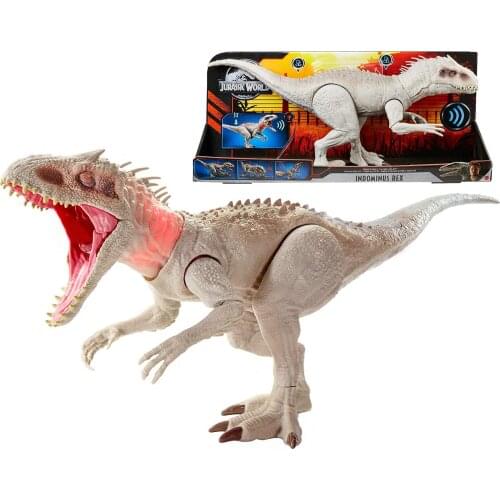 Indominus Rex Dinosaur Toy Jurassic World Lifelike Dinosaur GCT95 Holiday Birthday Gifts Sound Effects Toys For Children
