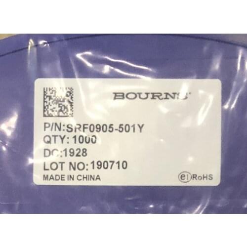 SRF0905-501Y BOURNS Chip common mode inductor 9x6x5 500UH 1A