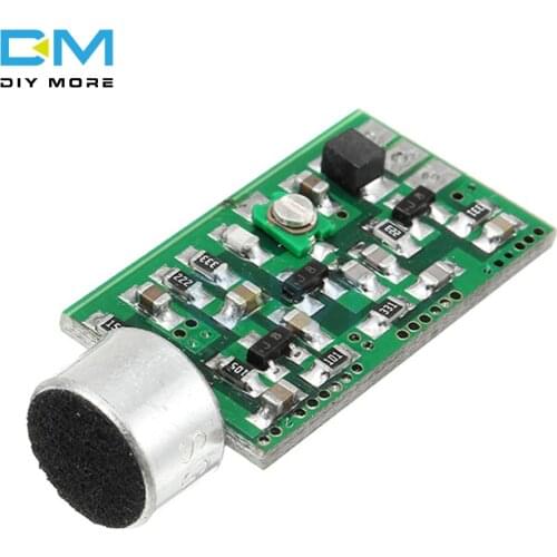 FM Transmitter Pickup Pick up Module Mini Wireless Microphone MIC Wireless Audio Transmitter FM Emission MIC Core Board V4.0