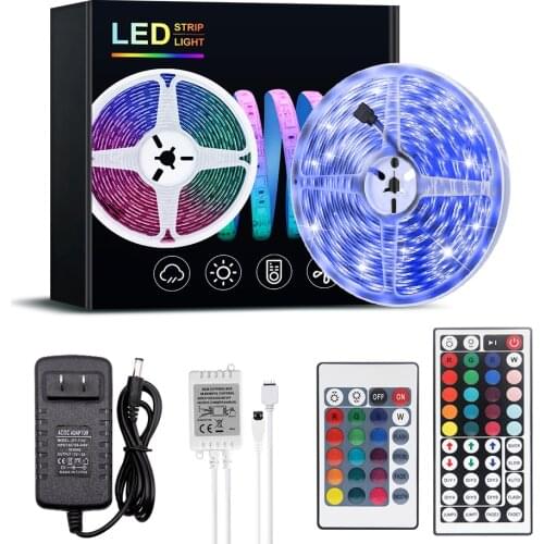 Flexible LED Light Tape RGB Strip Backlight For TV 5050 LED Strip Light Ribbon Lamp Waterproof rgb Outdoor Lighting Decoration