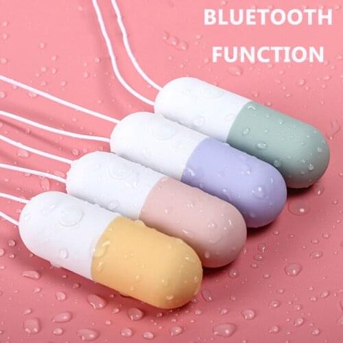 Capsule Type Vibrating Egg APP Smart Remote Control Sex Supplies Sex Tool Bluetooth Dedicated for Orgasm and Masturbation Female