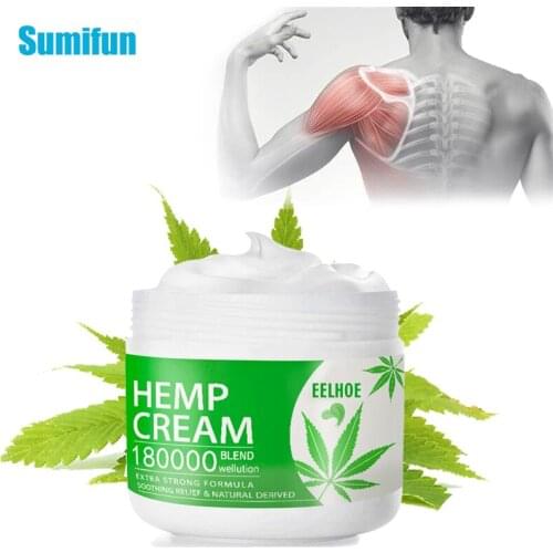 10/20/30g Soft Natural Anti-Inflammation Hemp Cream For Body Neck Knee Pain Balm Ointment Pain Relief Musle Relief Hemp Balm