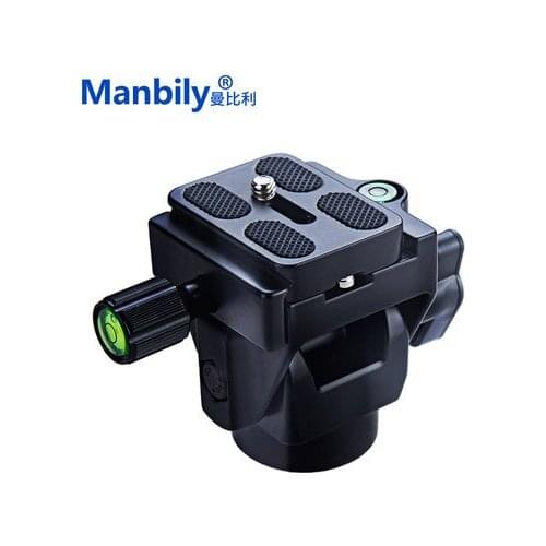 Manbily M-12 Quick Release Plate Monopod tripod Tilt Head Panoramic Head Telephoto Bird Watching for canon nikon sony