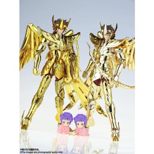 New Arrival S-Temple Metal Club Sagittarius Aiolos Saint Seiya metal armor Myth Cloth Gold Ex Action Figure TV edition