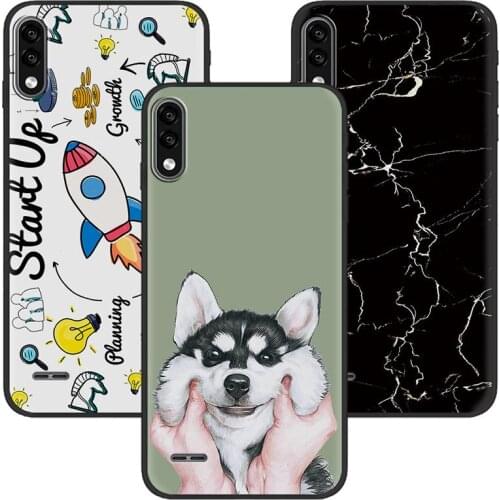 New Shockproof Phone Case For LG K22 Soft Case Frosted Full wrap Cartoon Silicone Waterproof