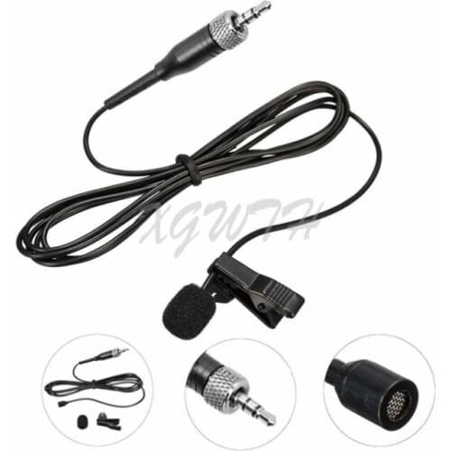 Mini Lavalier Lapel Microphone for Sennheiser SK100 300 500 G1 G2 G3 Wireless Transmitter - Noise Cancelling Condenser SE-B001