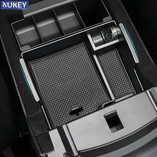 For Ford Explorer 2011 2012 2013 2014 2015 2016 2017 2018 Armrest Storage Box Coin Tray Center Console Organizer Case Container