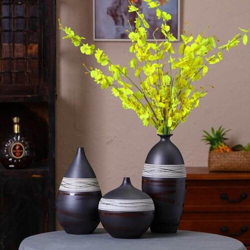 Simple Modern Ceramic Vase Abstract Geometric Flower Arrangement Home Soft Decorations Wedding Flower Vases Accessories