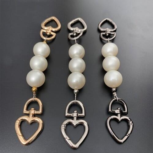 Imitation Pearl Bag Chain Bags Accessories Woman Bag Extension Shoulder Strap Replacement Handle Apply to Extension Bag Strap