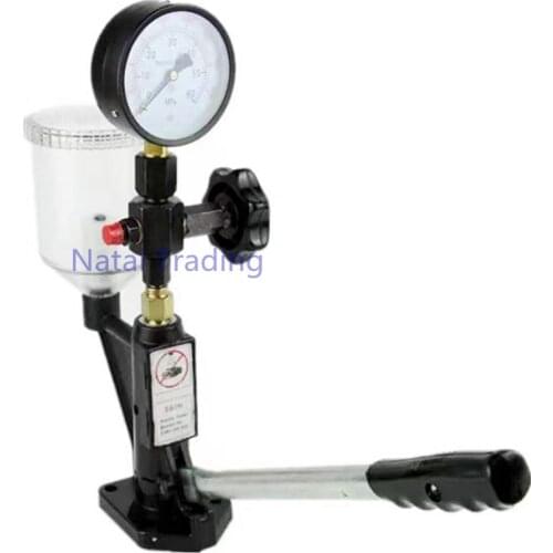 Diesel injector S60h fuel injector nozzle tester with adjust valve, work with common rail injector tester