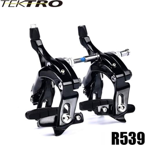 TEKTRO Road Bike R539 C Brake Caliper Lightweight Long Arm Brake Designed For Big Tire With Quick Release Safety Lock 320g/Pair