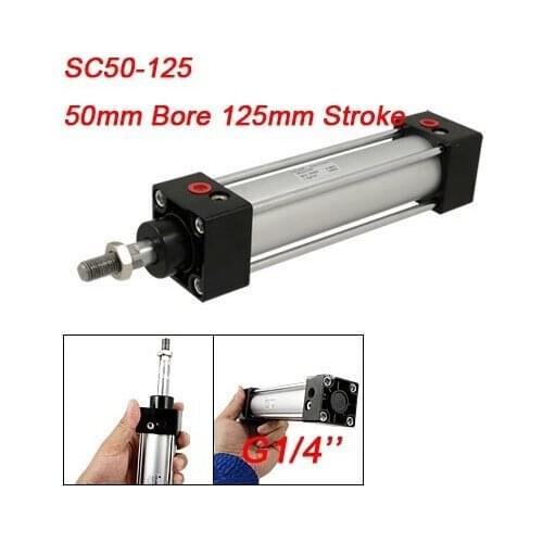 Pull Rod 50mm Bore 125mm Stroke Standard Type Air Cylinder SC50*125