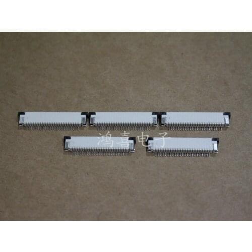 WZSM New FFC FPC connector 1.0mm pitch 22pin 22 pin FFC FPC connector socket Free Shipping