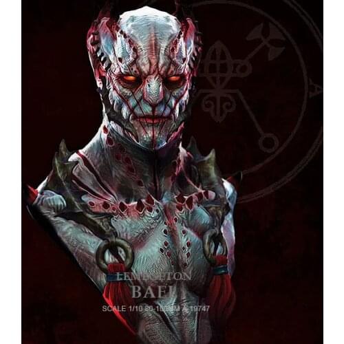1/10 Resin bust model Kits LEMEGETON BAEL Alien colorless self-assembled A-19747