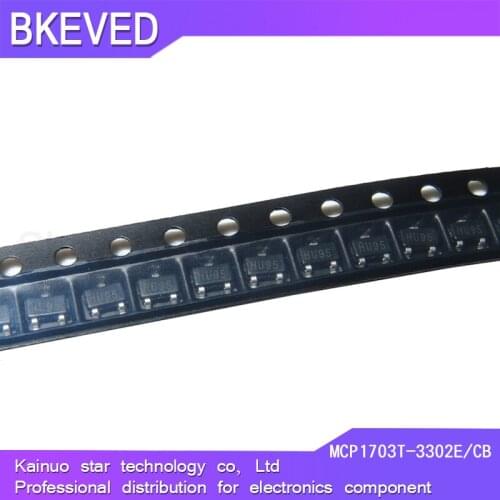 10PCS MCP1703T-3302E/CB SOT-23 MCP1703 3.3V SOT23 MCP1703T new original