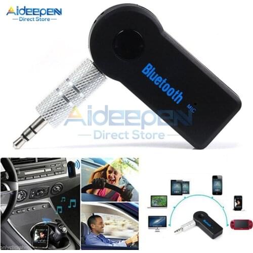 AUX 3.5mm Jack 2.4GHz Wireless Bluetooth Receiver Car Adapter Handsfree Call Bluetooth Adapter Transmitter Auto Music Receiver