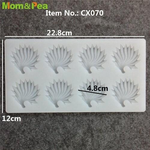 CX070 Wrinkle Shaped Silicone Mold Chocolate Ornamental Fondant Mould Cake Decoration Tools