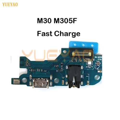 USB Charging Dock Port Socket Jack Connector Charge Board Flex Cable For Samsung M30 M305 M305F Charging Borad