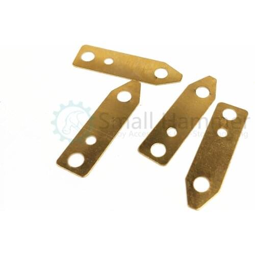 100pcs Copper/Zinc Electrode Sheets Technical Building Blocks DIY Experimental Consumables