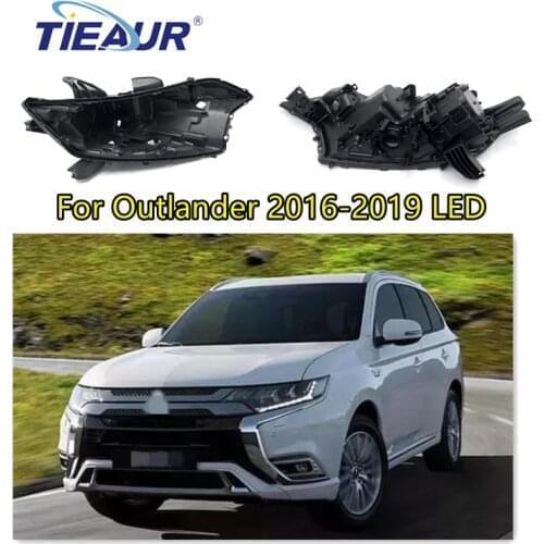 Headlight back base for Outlander 2016-2019 LED Front housing base Replacement DIY