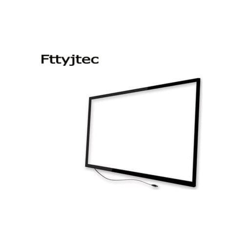 Fttyjtec 65 inch infrared touch screen / 10 touch points usb ir multi touch screen panel with BEST PRICE for touch table, kiosk