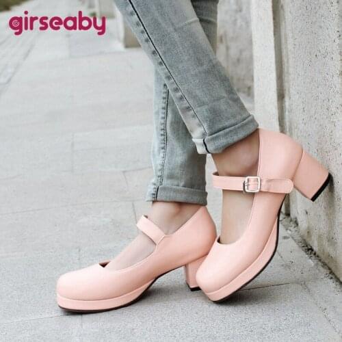 Туфли-лодочки Girseaby China At AliExpress