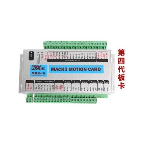 MACH3 Control Card CNC Controller Engraving Machine Motion Control Card Interface Board 4-Axis Board