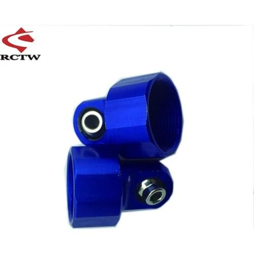 6MM Metal Upper or Lower Cap for 1/5 HPI ROVAN ROFUN KM BAJA 5B SS Shock Absorber Buggy Rc Car Parts