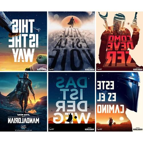 Diamond Painting Full Square/Round Disney Cartoon Yoda Star Wars Darth Vader Embroidered Mosaic Cross Stitch Set Home Decoration