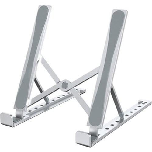 Laptop Stand Portable Adjustable Laptop Stand Heat Dissipation Foldable Laptop Stand for 10-17 Inch Laptop and Tablet