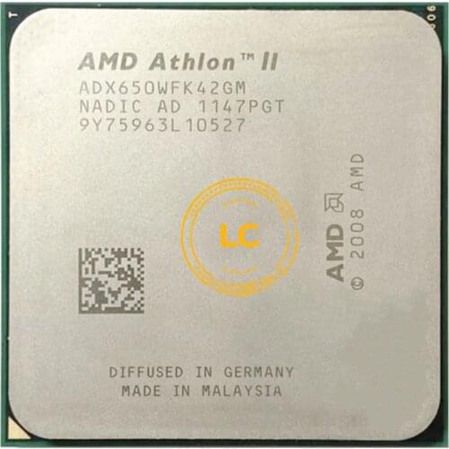 AMD Athlon II X4 650 3.2 GHz Duad-Core CPU Processor ADX650WFK42GM Socket AM3
