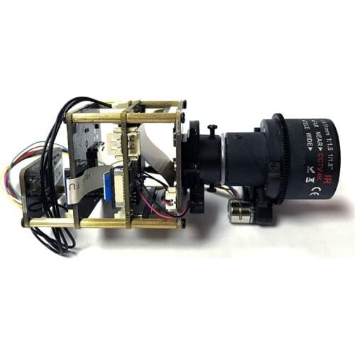 UHD Sony Starvis IMX226 Hi3519 12MP 8MP 4K IP Camera Module+POE Board+Cable+3.6-11mm Auto Focus Zoom Lens SIP-E226KMPLC-3611