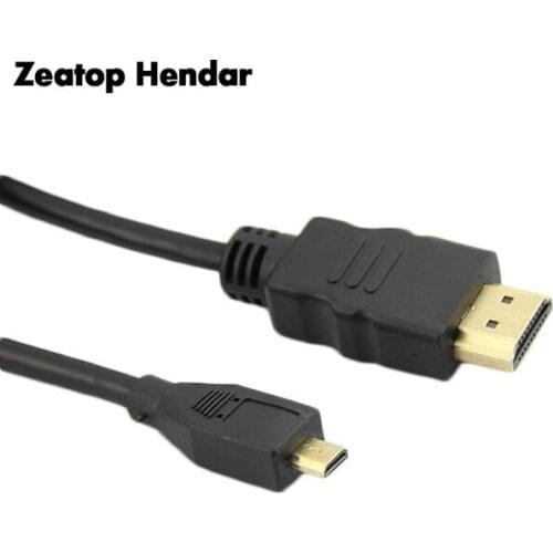 1.5M High Speed HDMI Male to Micro HDMI Male Plug Connector Cable Cord
