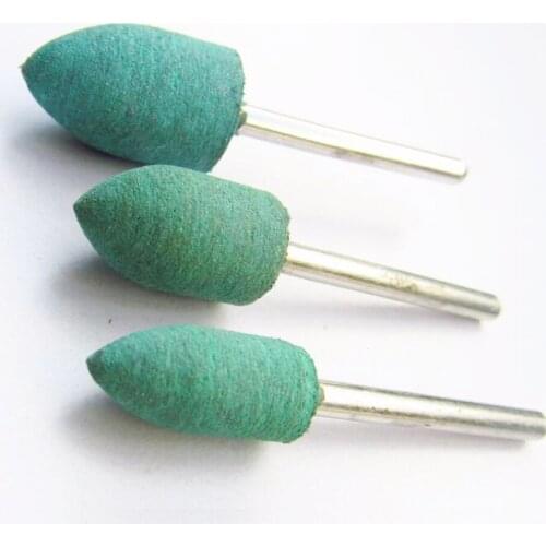 10pcs/ 3mm Rubber Grinding Head Point Rotary Tools Assorted Accessory Mounted Grinding Wheel Head Kit For Mould Polish Dremel