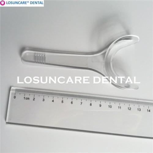 LOSUNCARE 10 Pcs Dental T-Shape Intraoral Cheek Mouth Lip Retractor Cheek Retractor Opener L/S Size