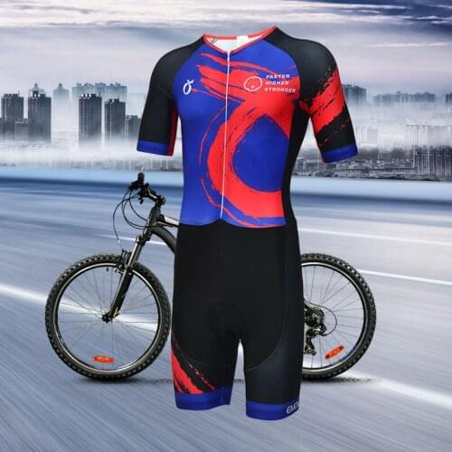 2019 Cycling Jersey Sets Short Sleeve Pro Team Triathlon Race Suit Men Cycling Clothing Skinsuit Custom Jumpsuit Maillot Ropa Ci