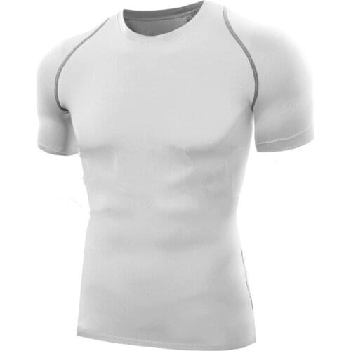 Shirts for men Sports Jersey Compression T-shirt Base Layer Tights Top Shirt Quick Dry Sportswear Training Gear Jacket Clothing